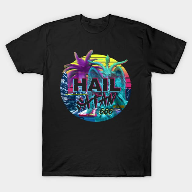 hail satan vaporwave aesthetic #2 T-Shirt by FandomizedRose